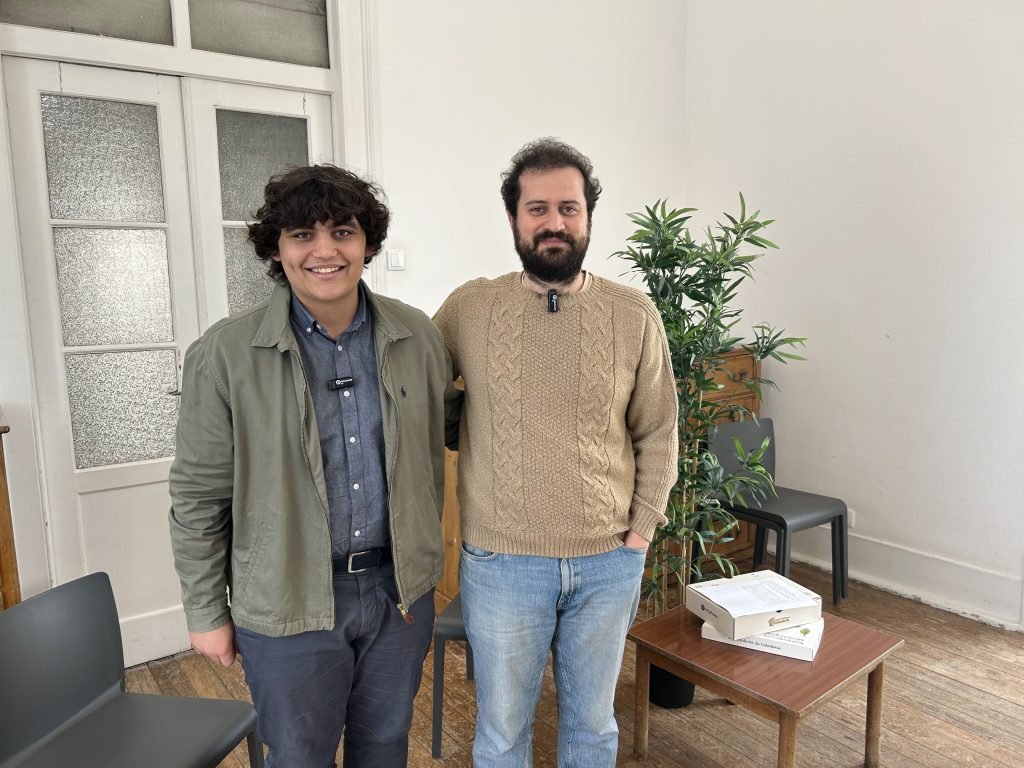 Com Bernardo Blanco, fundador da MyPolis