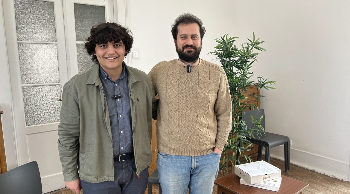 Com Bernardo Blanco, fundador da MyPolis