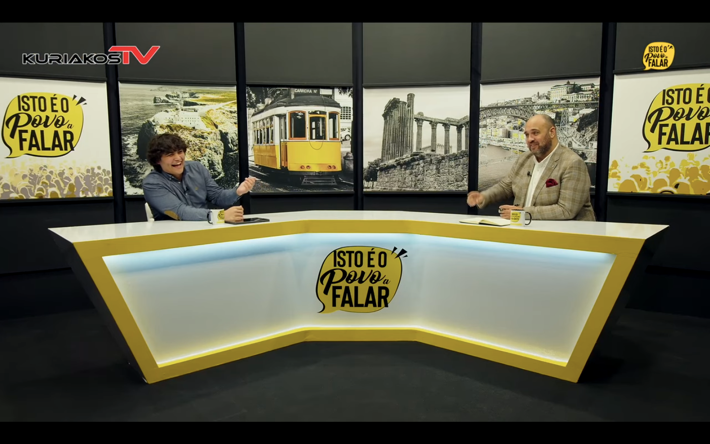 A minha participação no programa Isto é o Povo a Falar da Kuriakos TV