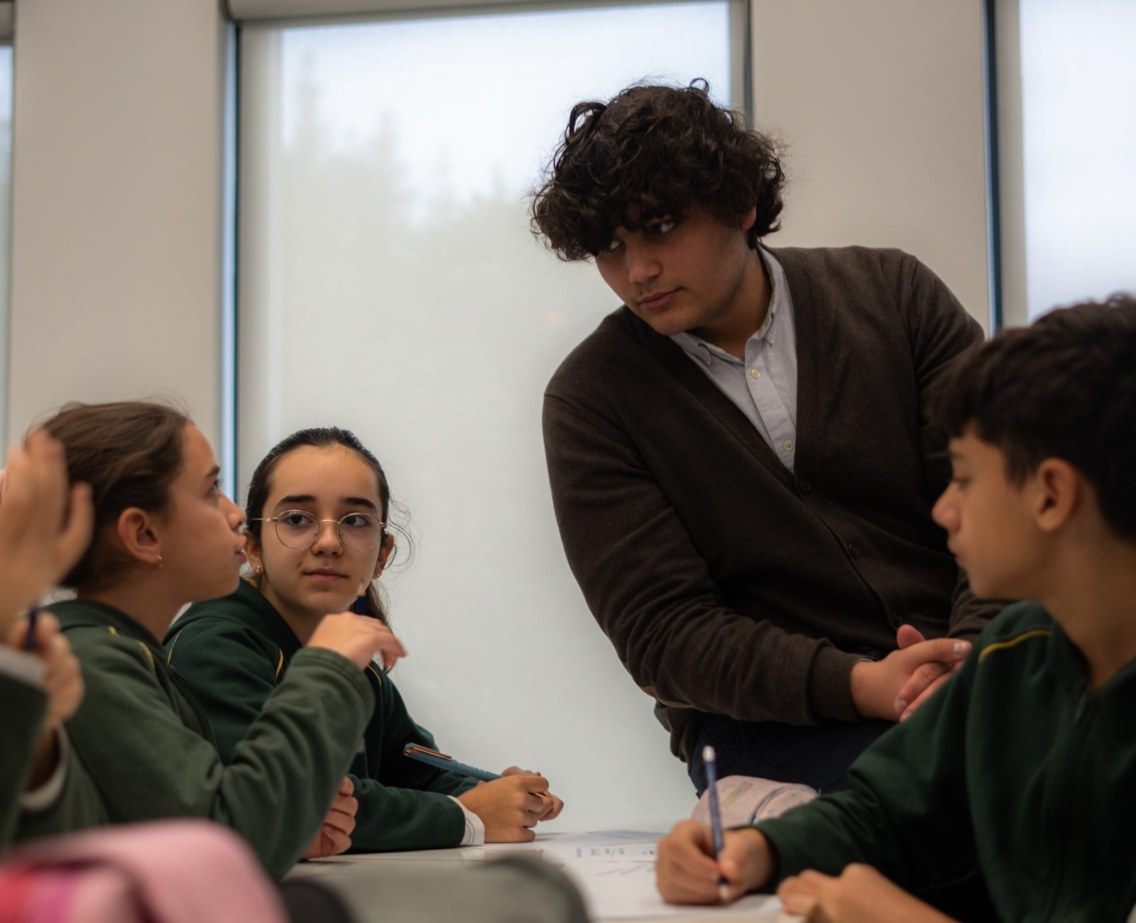 Voltei ao Colégio Carrocel Mágico para falar de política e cidadania
